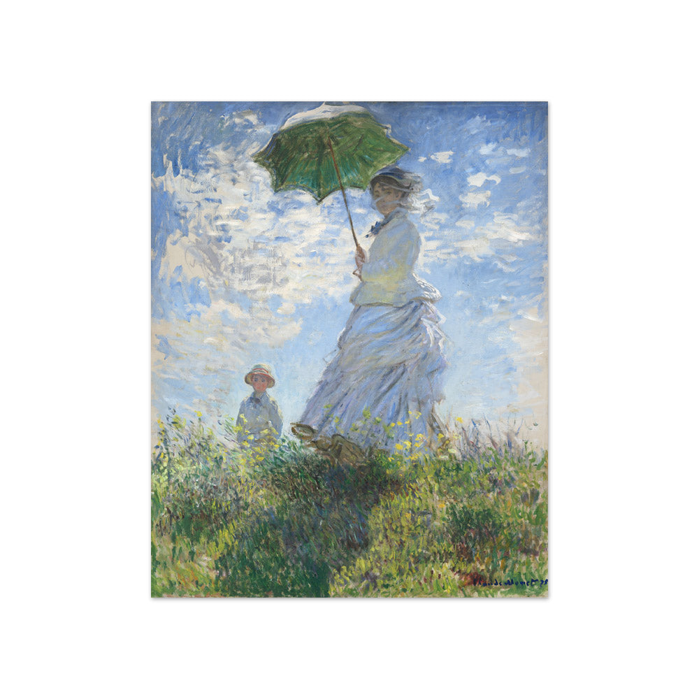 Claude Monet - Claude Monet's Madame Monet and Her Son - Compact / Full Bleed / No Frame