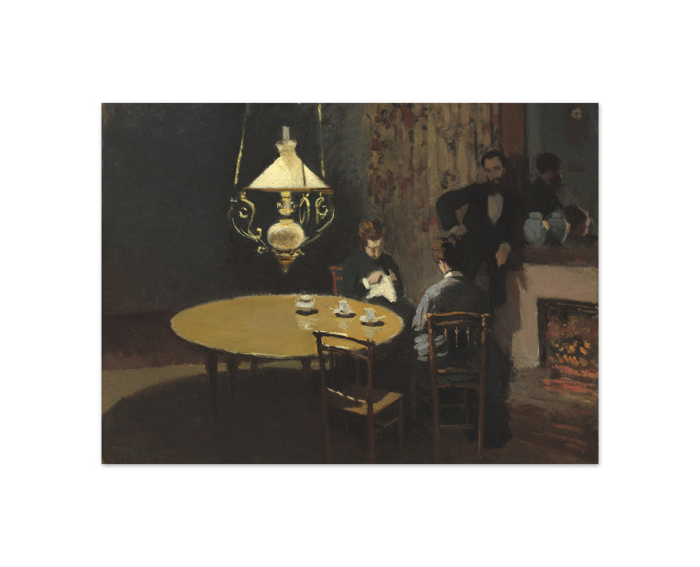 Claude Monet - Interior, after Dinner - Compact / Full Bleed / No Frame