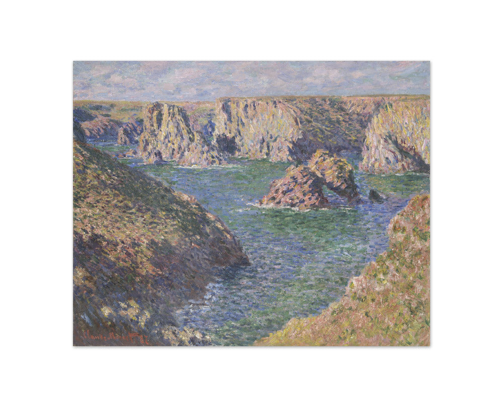 Claude Monet - Port-Domois, Belle-Isle - Compact / Full Bleed / No Frame