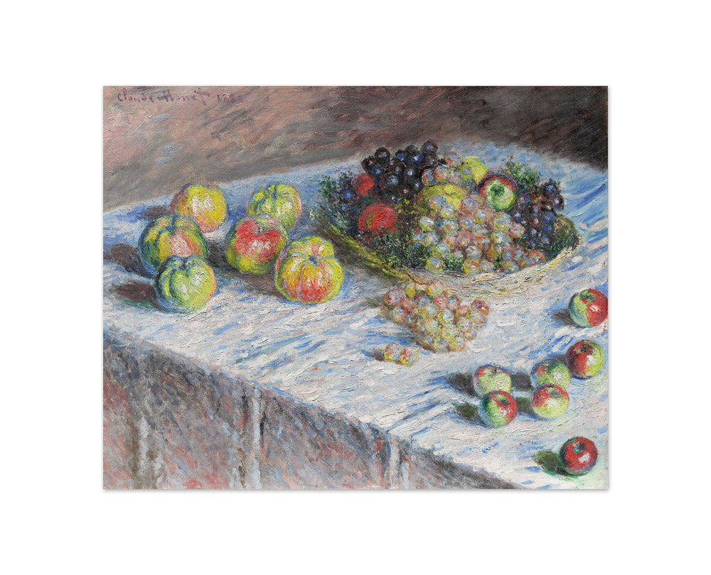 Claude Monet - Apples and Grapes - Compact / Full Bleed / No Frame