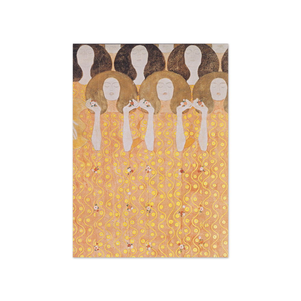 Gustav Klimt - Beethoven Frieze, Secession Building, Vienna, Austria - Compact / Full Bleed / No Frame