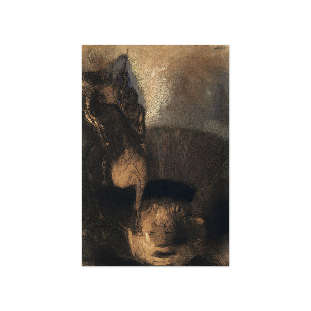 Odilon Redon - Saint George and the Dragon - Compact / Full Bleed / No Frame