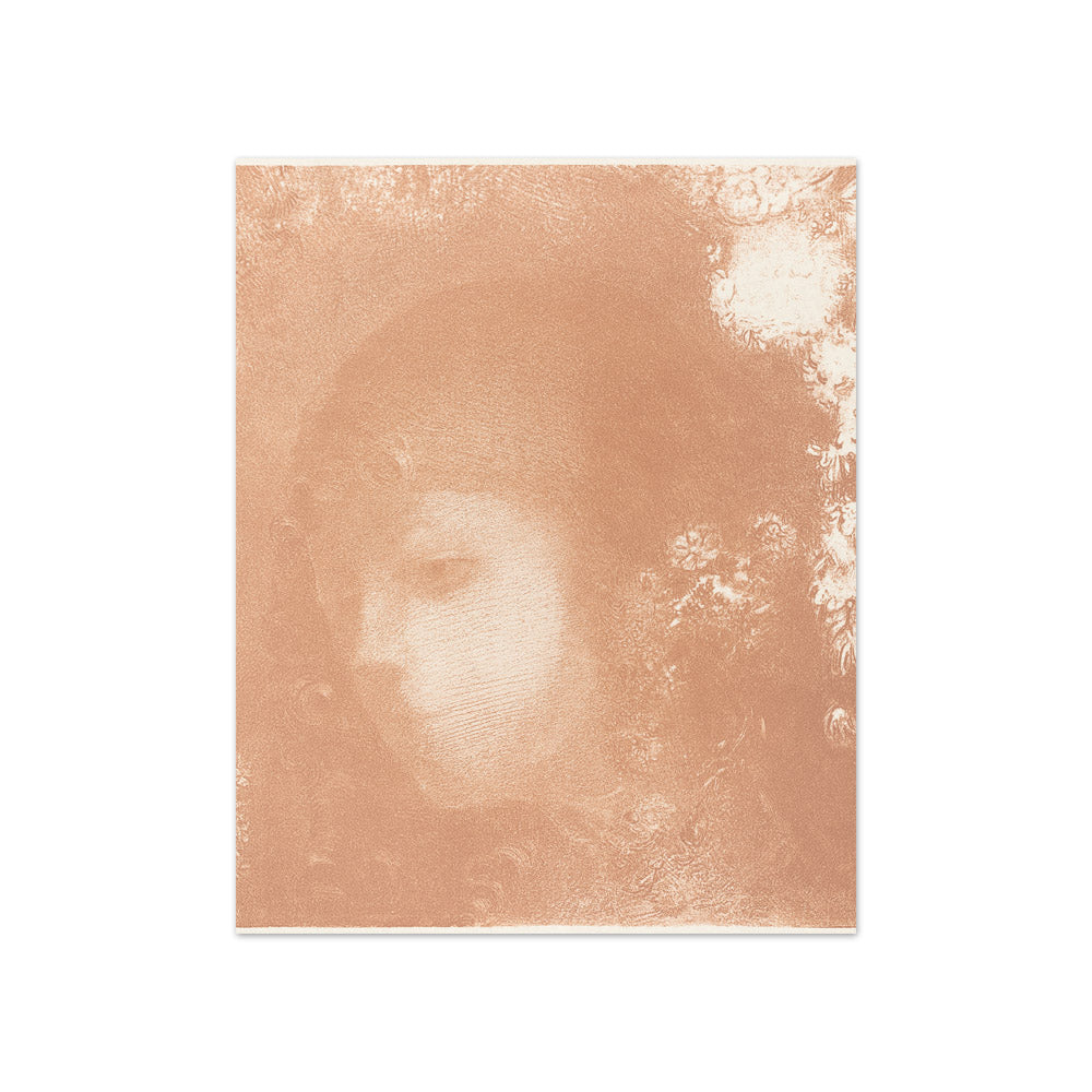 Odilon Redon - Head of a Child with Flowers - Compact / Full Bleed / No Frame