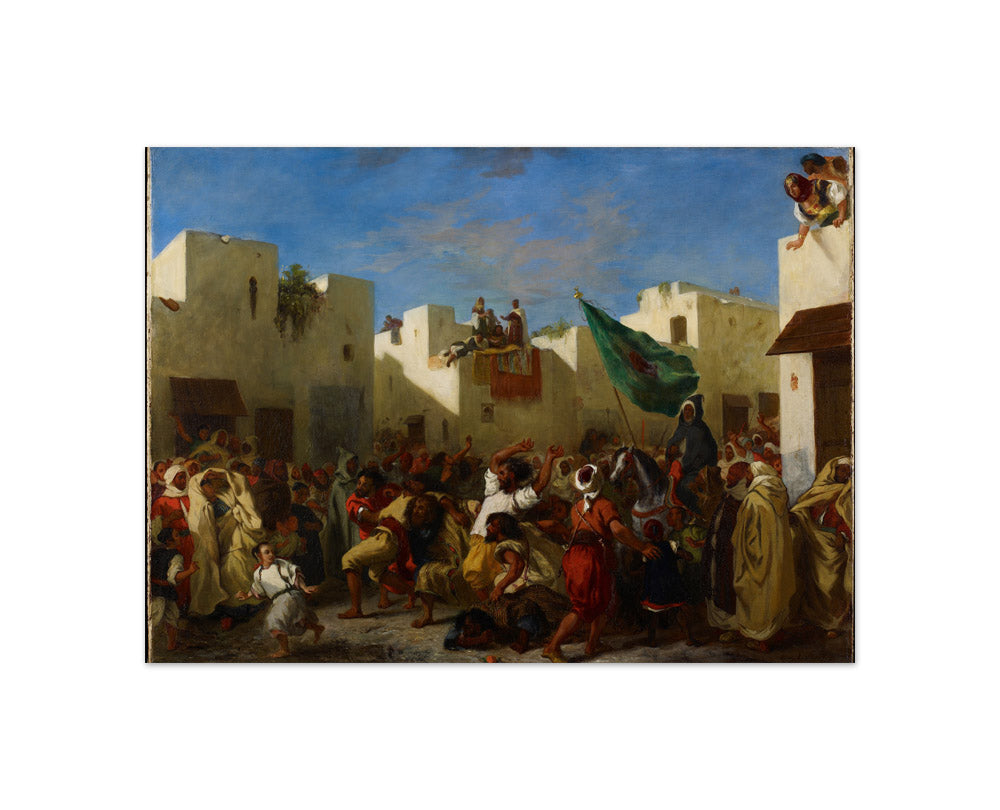 Eugène Delacroix - Convulsionists of Tangier - Compact / Full Bleed / No Frame