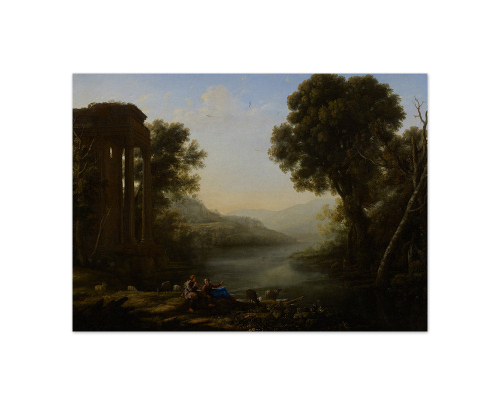Claude Lorrain - Pastoral Landscape - Compact / Full Bleed / No Frame
