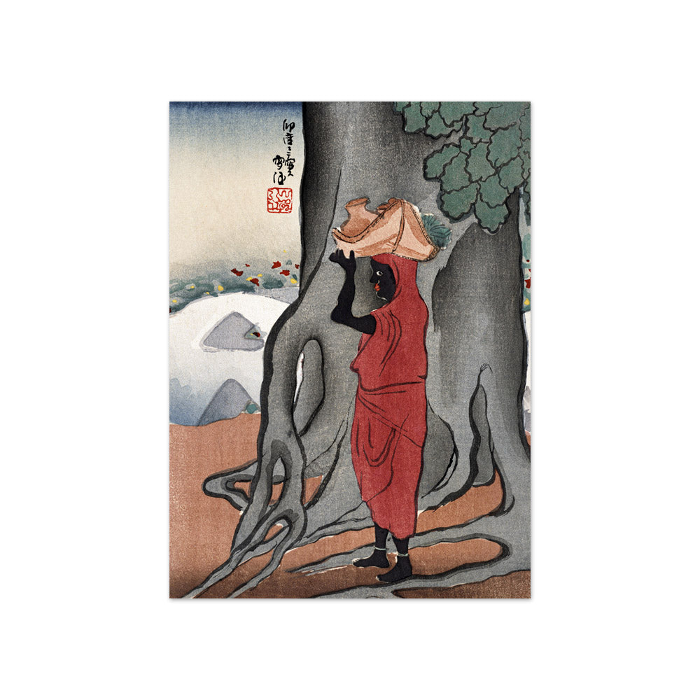 Kamisaka Sekka - Southern Islander, one of four - Compact / Full Bleed / No Frame