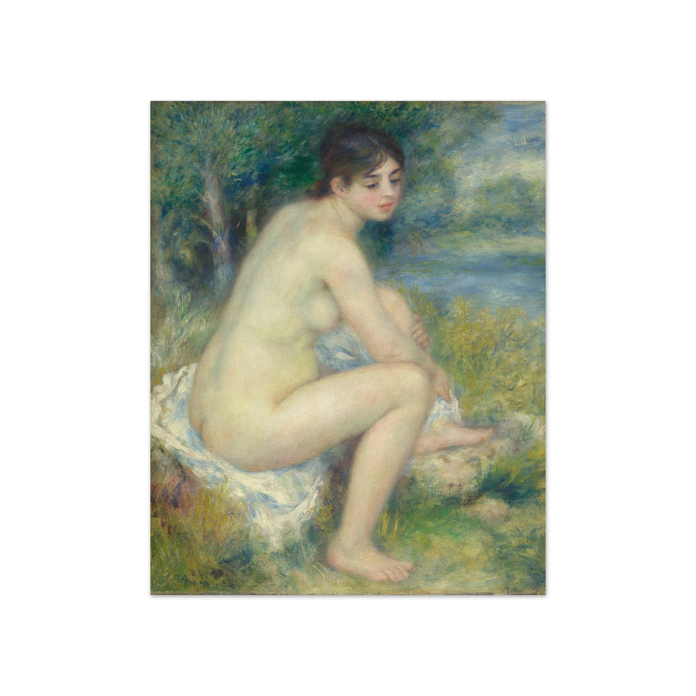 Pierre-Auguste Renoir - Naked Woman in a Landscape - Compact / Full Bleed / No Frame