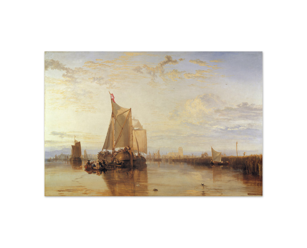 Joseph Mallord William Turner - The Dort Packet-Boat from Rotterdam Becalmed - Compact / Full Bleed / No Frame