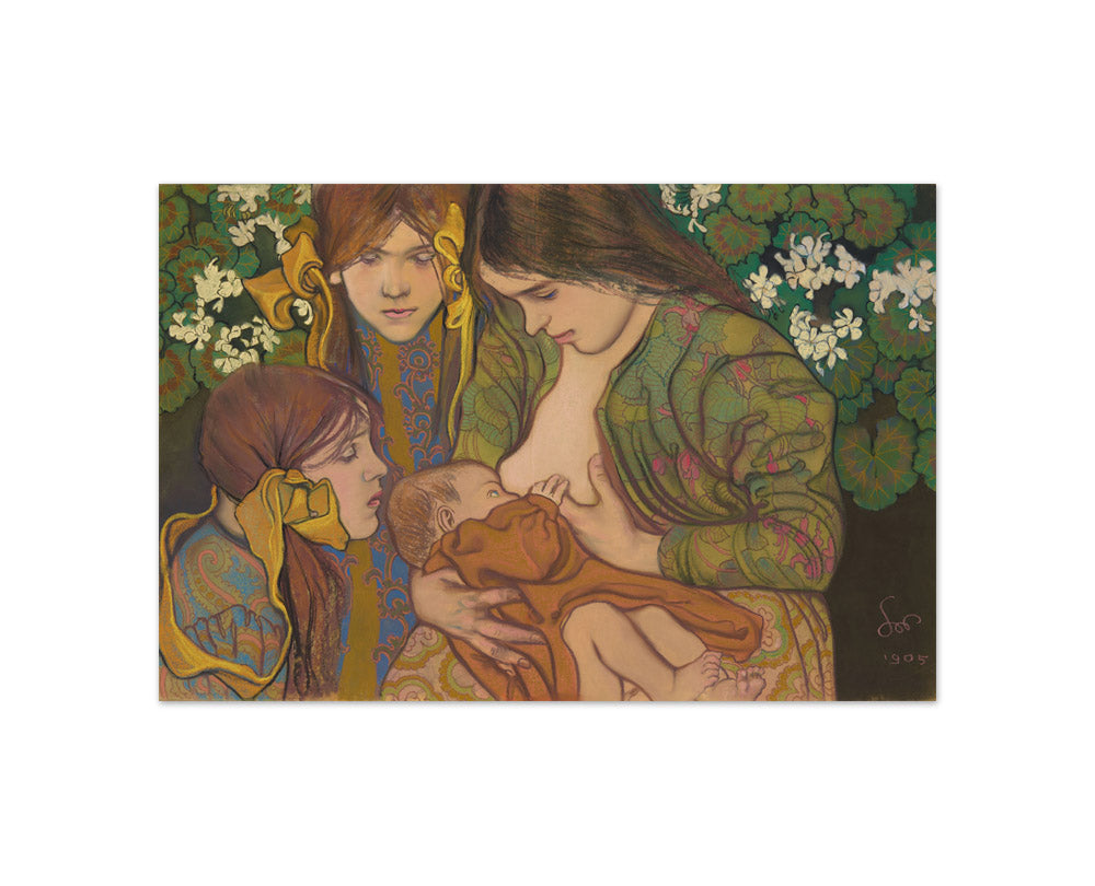Stanislaw Wyspianski - Motherhood - Compact / Full Bleed / No Frame