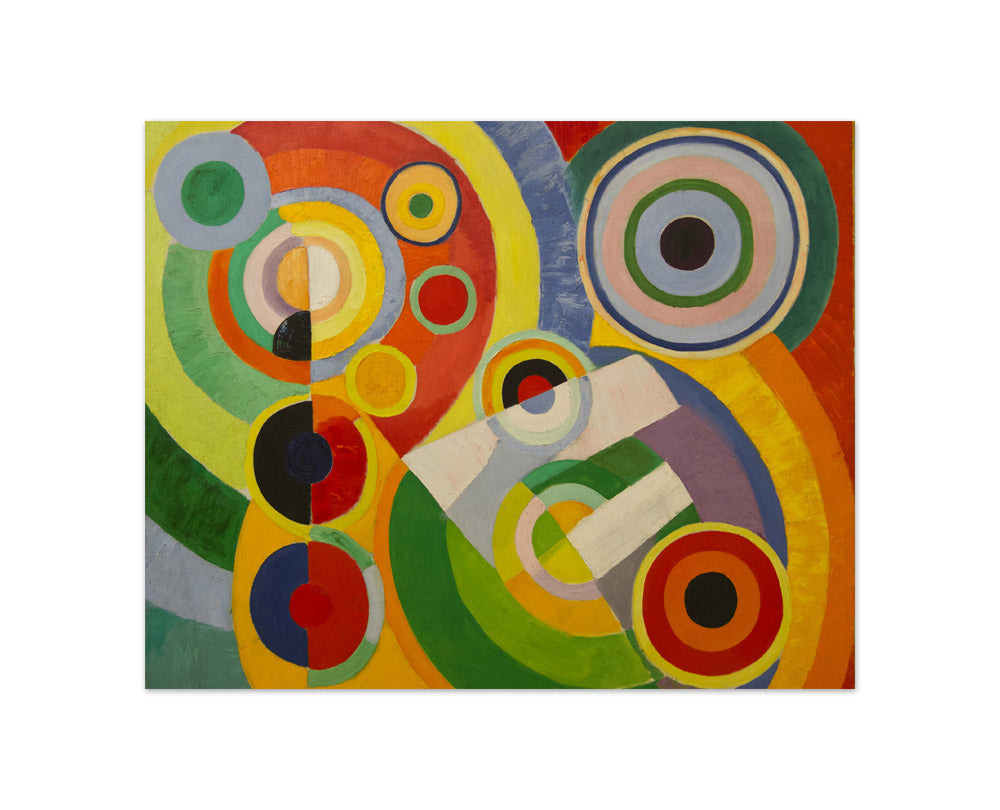 Robert Delaunay - Rythme, Joie de vivre - Compact / Full Bleed / No Frame