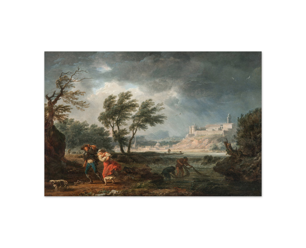 Claude-Joseph Vernet - The four times of day- Midday - Compact / Full Bleed / No Frame