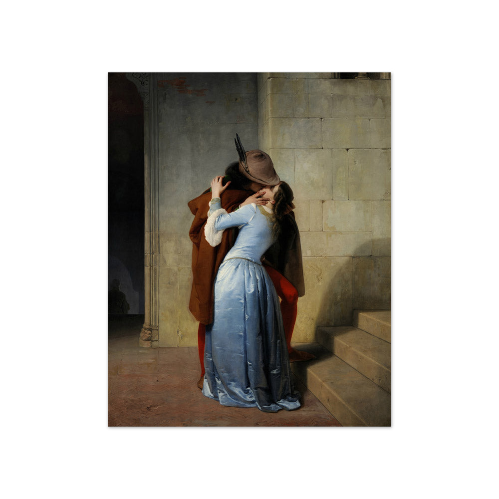 Francesco Hayez - The Kiss - Compact / Full Bleed / No Frame