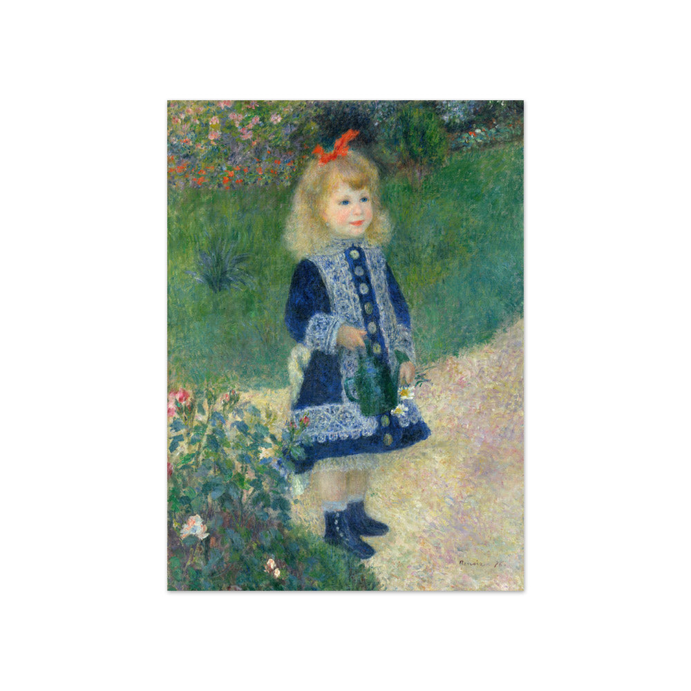 Auguste Renoir - A Girl with a Watering Can - Compact / Full Bleed / No Frame