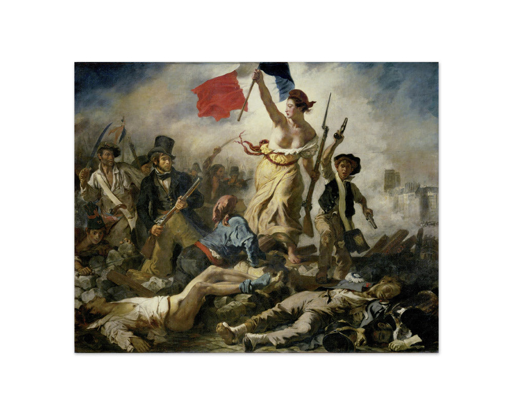Eugène Delacroix - Liberty Leading the People - Compact / Full Bleed / No Frame