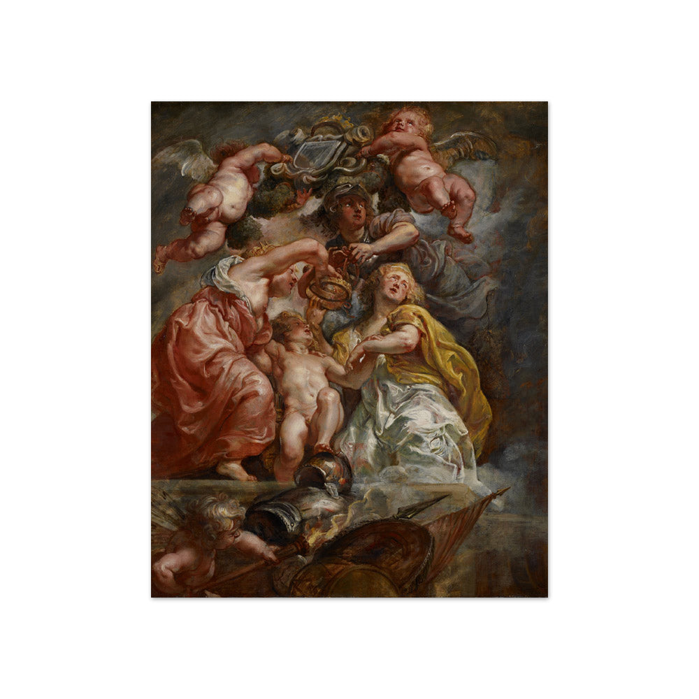 Peter Paul Rubens - The Union of England and Scotland - Compact / Full Bleed / No Frame