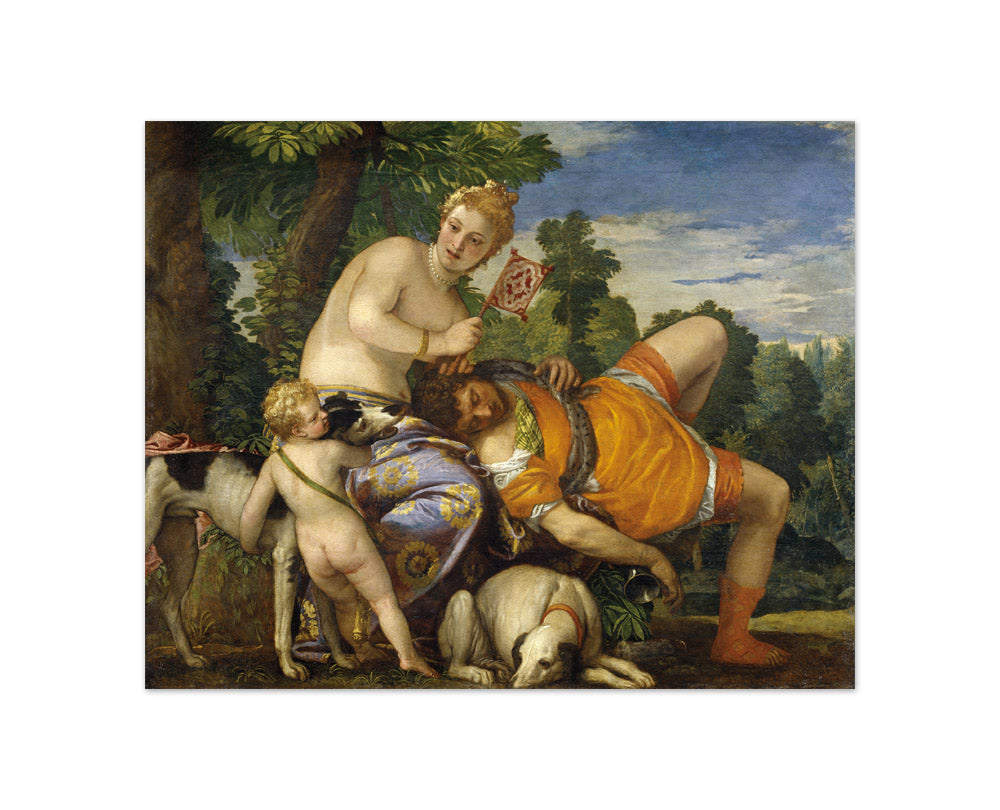 Paolo Veronese - Venus and Adonis - Compact / Full Bleed / No Frame