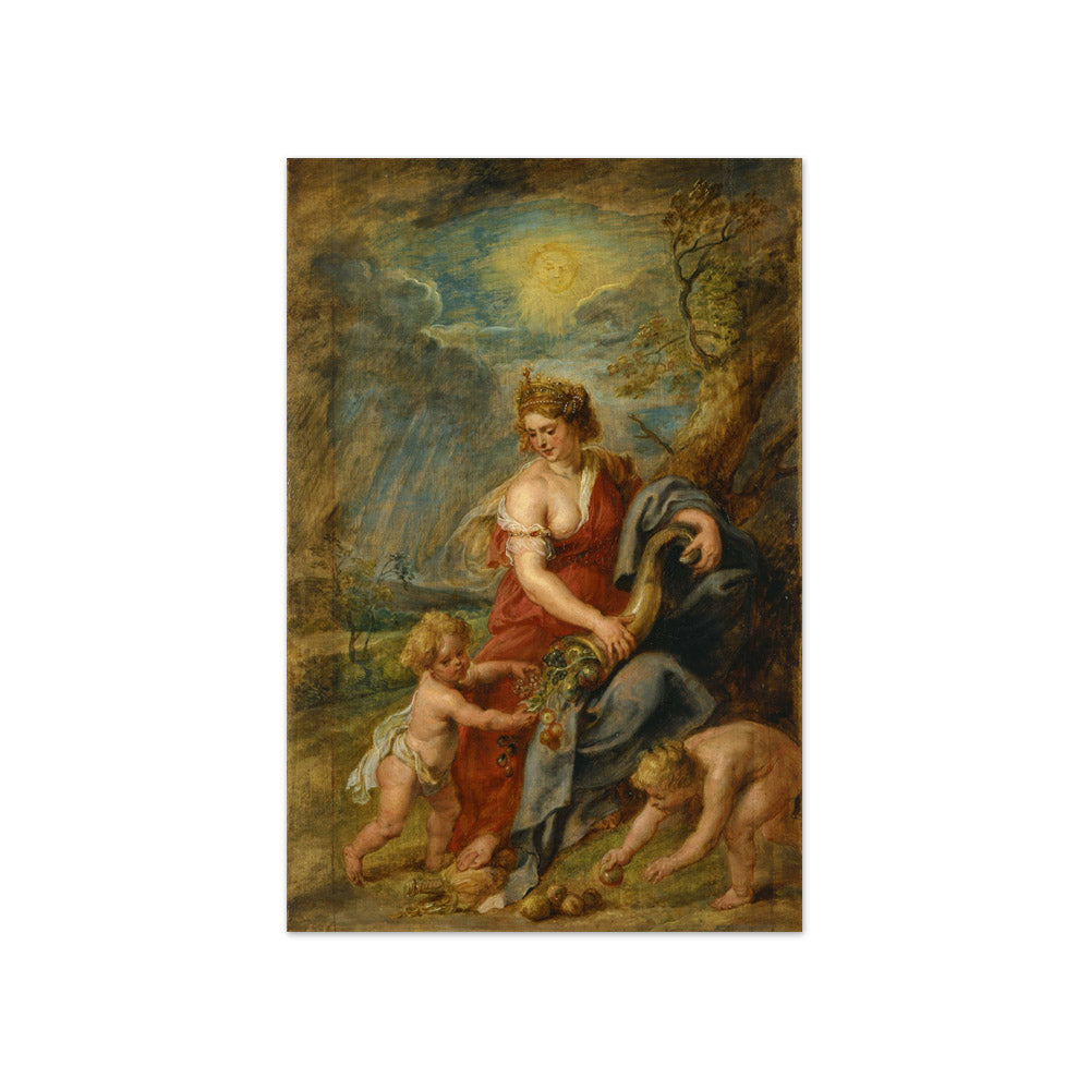 Peter Paul Rubens - Abundance (Abundantia) - Compact / Full Bleed / No Frame