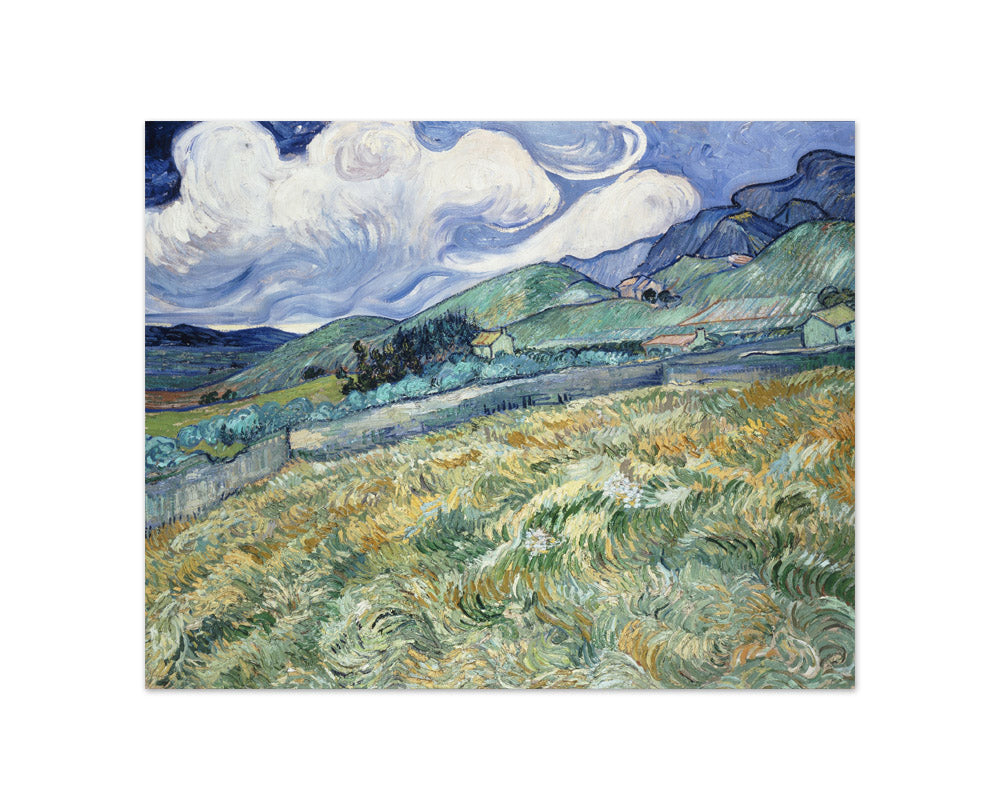 Vincent van Gogh - Landscape from Saint-Rémy - Compact / Full Bleed / No Frame