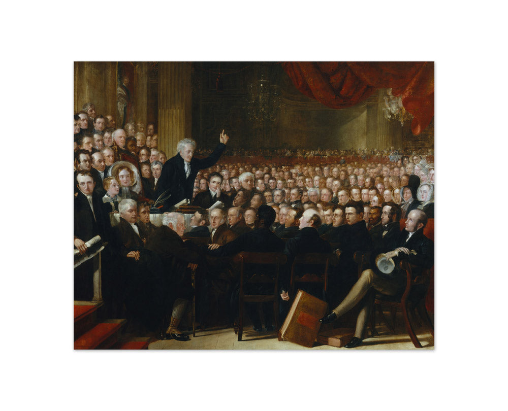 Benjamin Robert Haydon - The Anti-Slavery Society Convention, 1840 - Compact / Full Bleed / No Frame