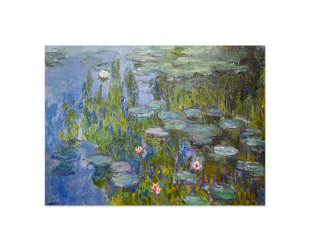 Claude Monet - Water Lilies - Compact / Full Bleed / No Frame