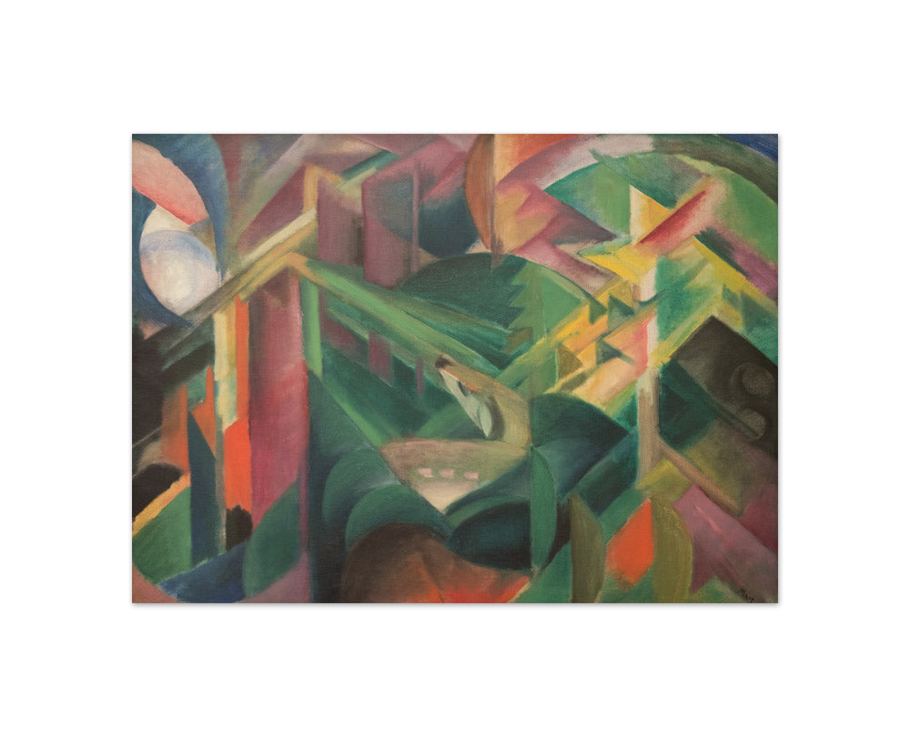 Franz Marc - Deer in a Monastery Garden - Compact / Full Bleed / No Frame