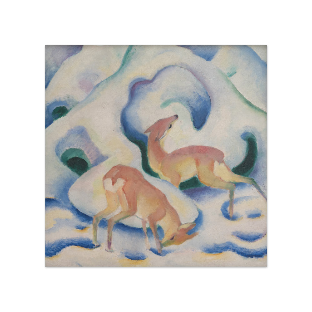 Franz Marc - Deer in the Snow II - Compact / Full Bleed / No Frame