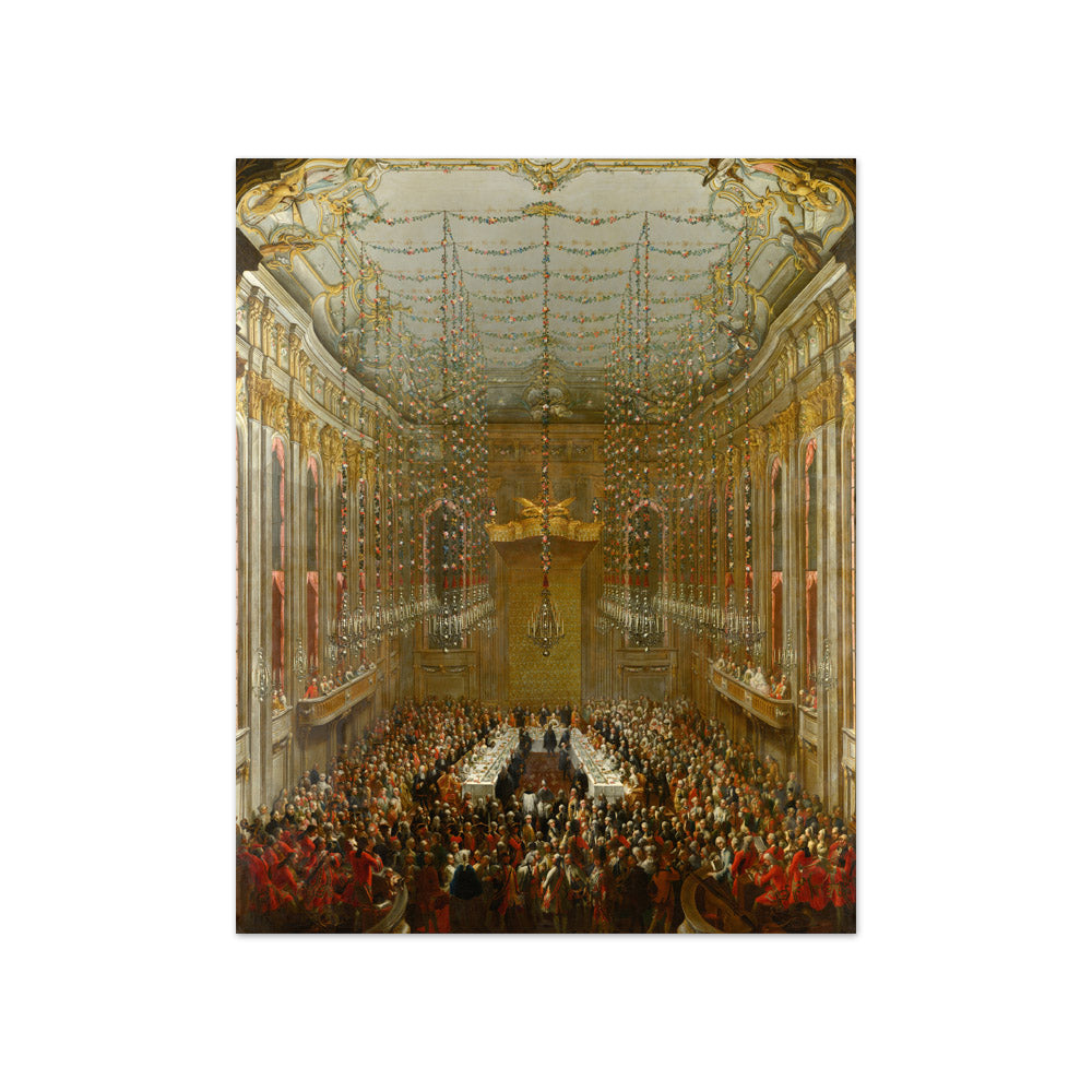 Martin van Meytens - Wedding Supper - Compact / Full Bleed / No Frame