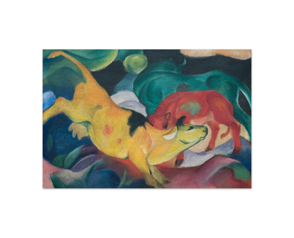 Franz Marc - Cows Red Green Yellow - Compact / Full Bleed / No Frame