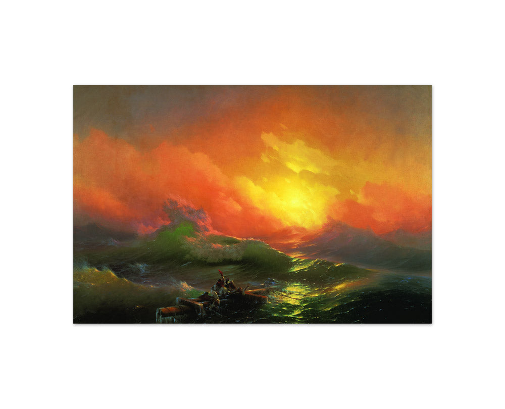 Ivan Aivazovsky - The Ninth Wave - Compact / Full Bleed / No Frame