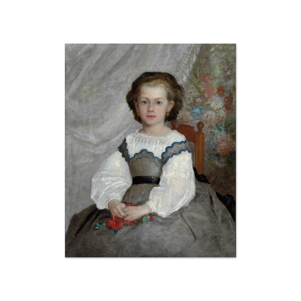 Auguste Renoir - Mademoiselle Romaine Lacaux - Compact / Full Bleed / No Frame