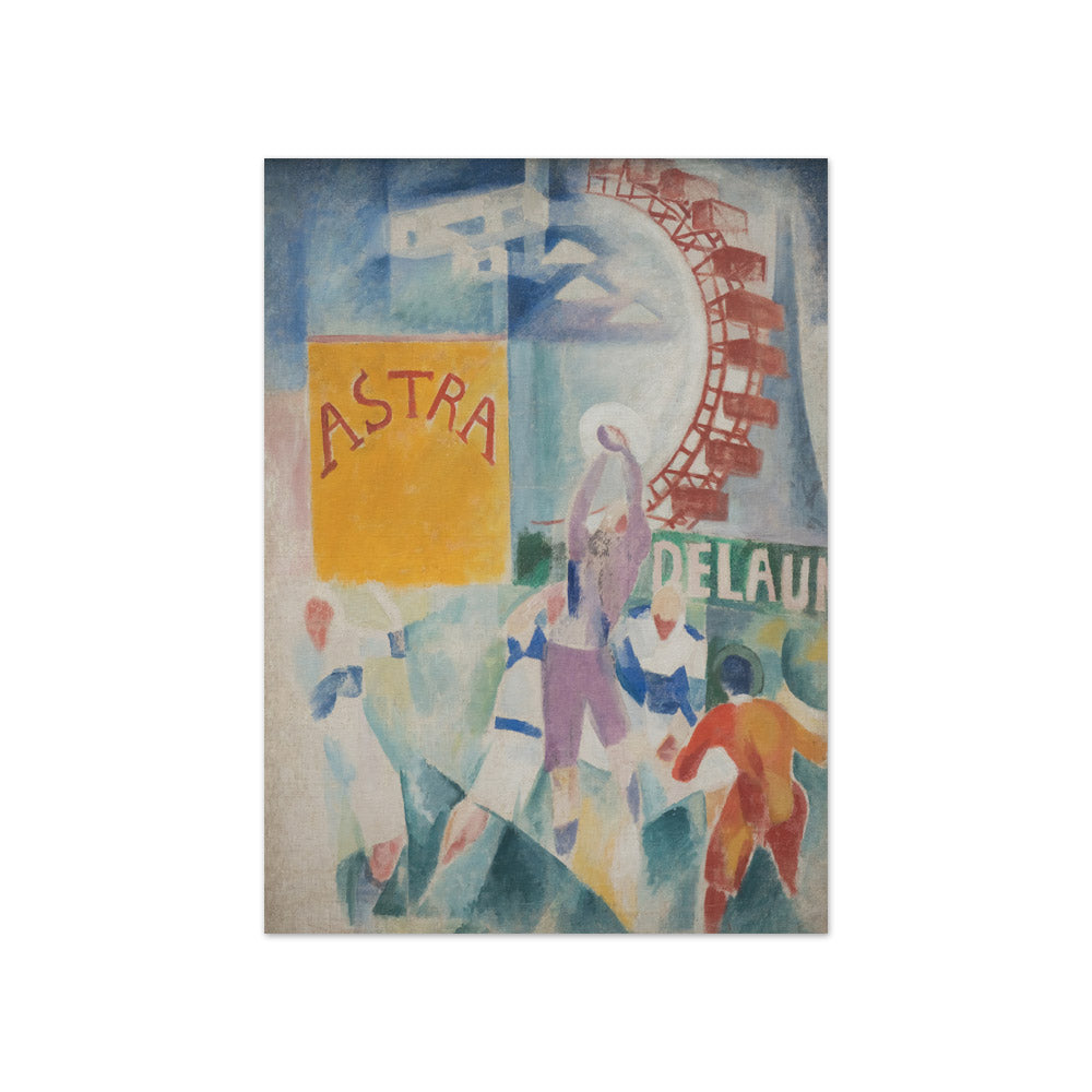 Robert Delaunay - The Cardiff Team - Compact / Full Bleed / No Frame