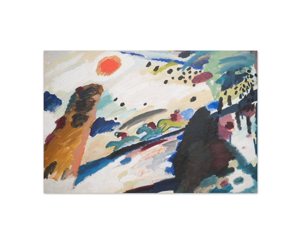 Wassily Kandinsky - Romantic Landscape - Compact / Full Bleed / No Frame