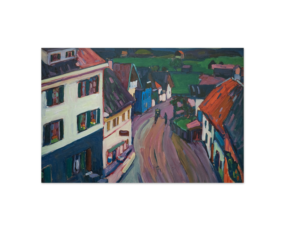 Wassily Kandinsky - Murnau – View from the Window of the Griesbräu - Compact / Full Bleed / No Frame