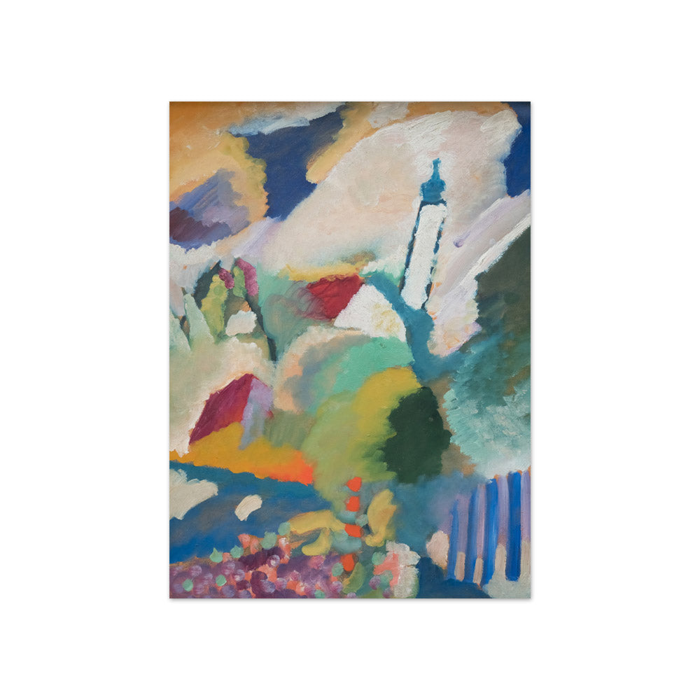 Wassily Kandinsky - Murnau with Church - Compact / Full Bleed / No Frame