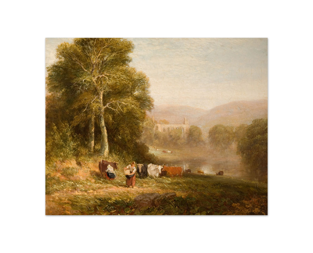 David Cox the Elder - Bolton Abbey - Compact / Full Bleed / No Frame