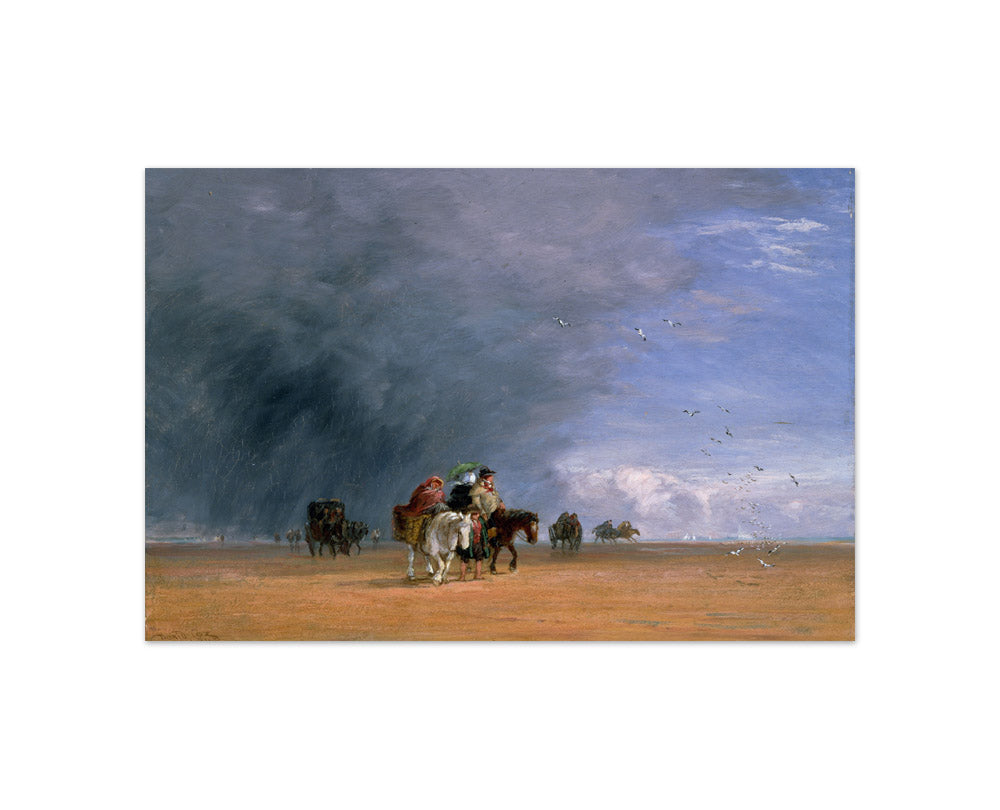 David Cox the Elder - Crossing the Sands - Compact / Full Bleed / No Frame