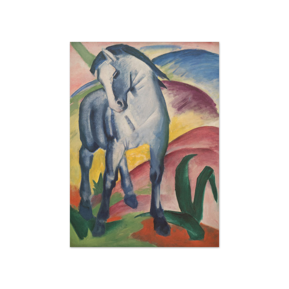 Franz Marc - Blue Horse I - Compact / Full Bleed / No Frame