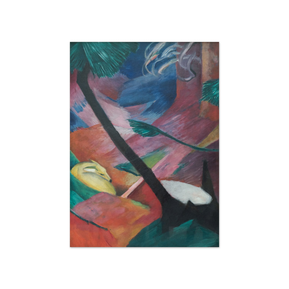 Franz Marc - Deer in the Woods II - Compact / Full Bleed / No Frame