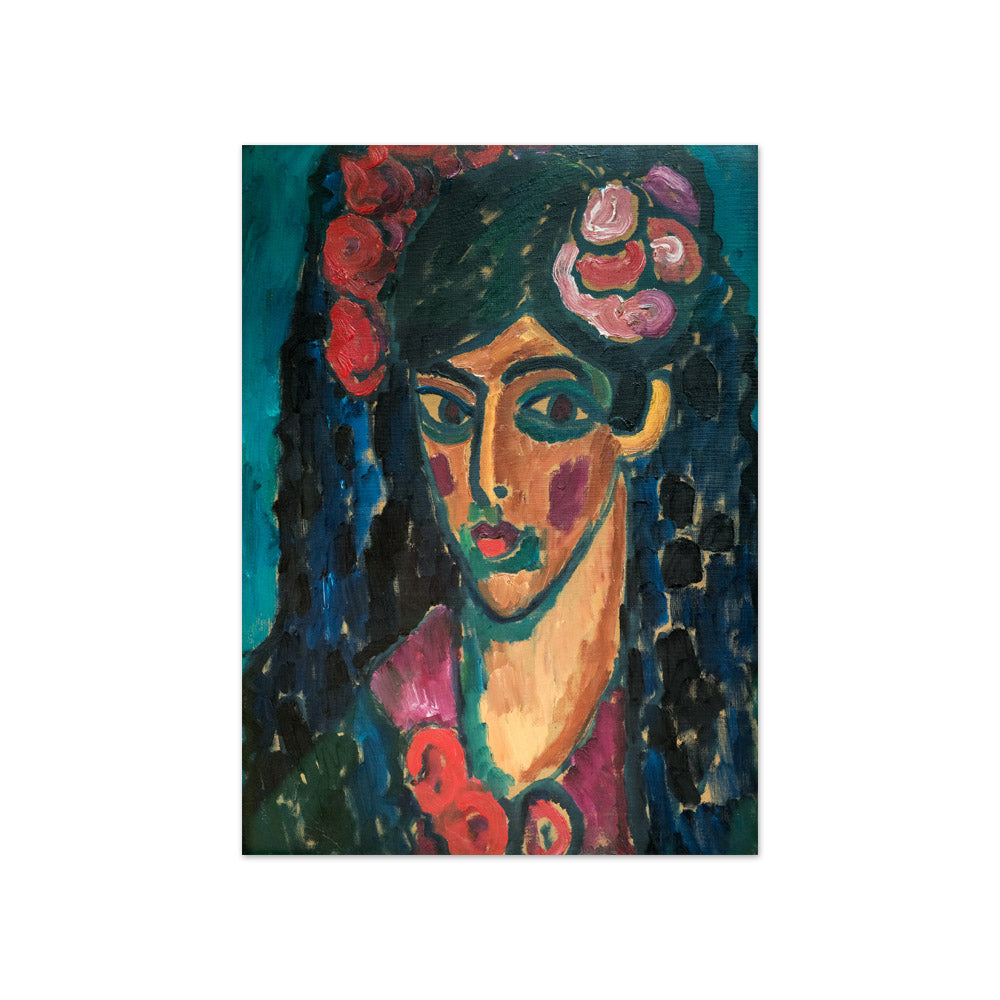 Alexej von Jawlensky - Spanish Woman - Compact / Full Bleed / No Frame