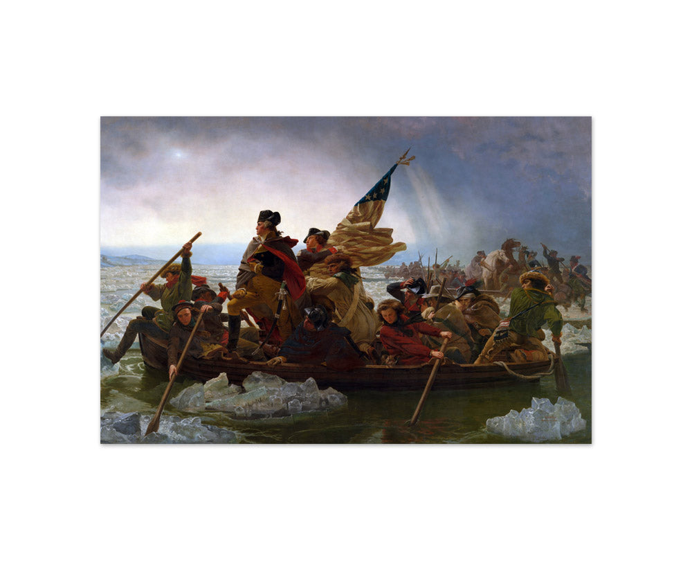 Emanuel Gottlieb Leutze - Washington Crossing the Delaware - Compact / Full Bleed / No Frame
