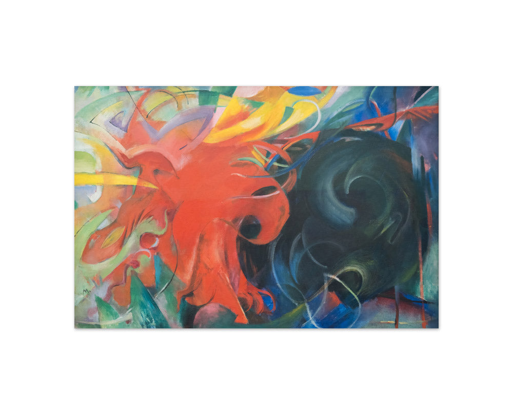 Franz Marc - Fighting Forms - Compact / Full Bleed / No Frame