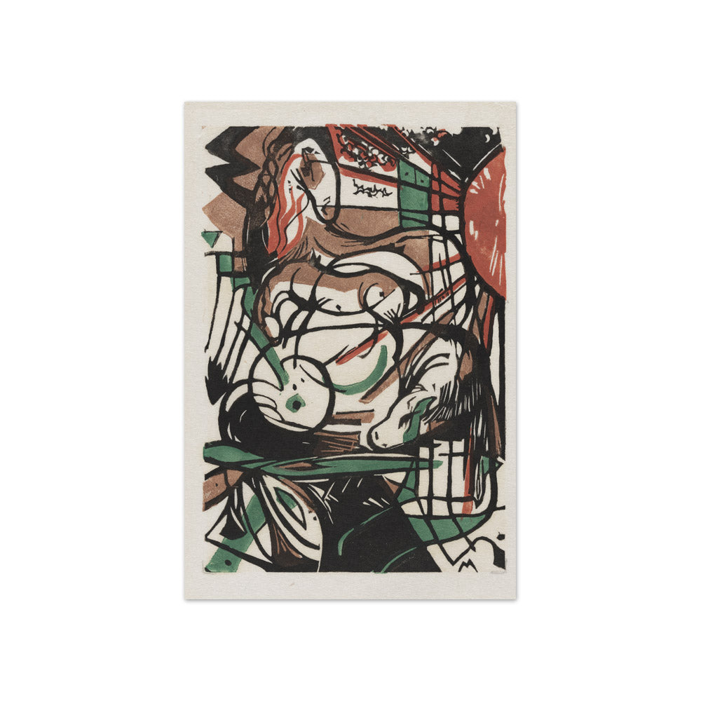 Franz Marc - The Birth of The Horses - Compact / Full Bleed / No Frame