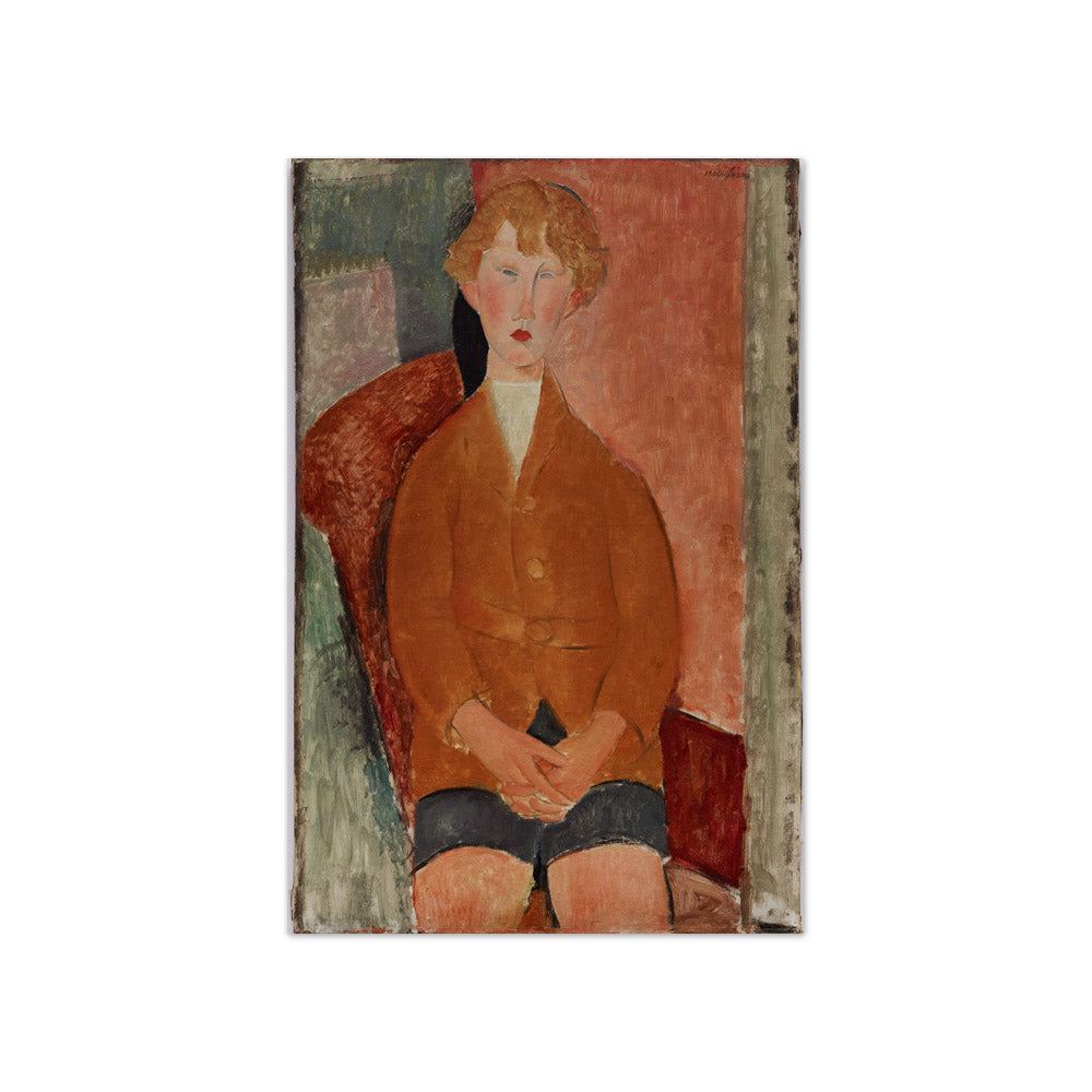 Amedeo Modigliani - Boy in Short Pants - Compact / Full Bleed / No Frame