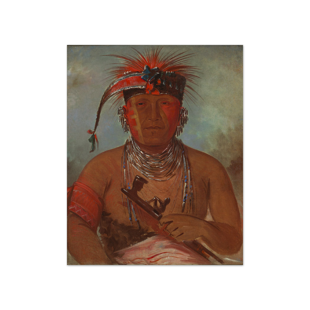 George Catlin - Wée-ke-rú-law, He Who Exchanges - Compact / Full Bleed / No Frame