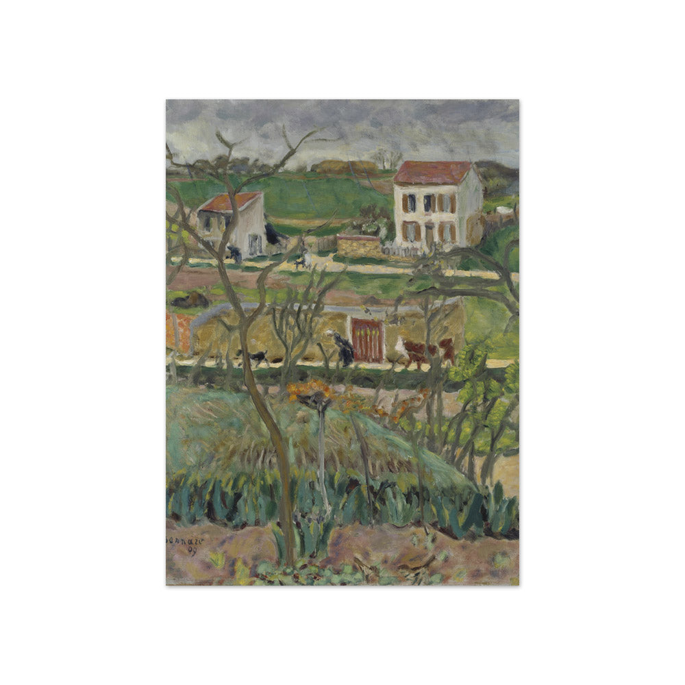 Pierre Bonnard - Rainy Landscape - Compact / Full Bleed / No Frame