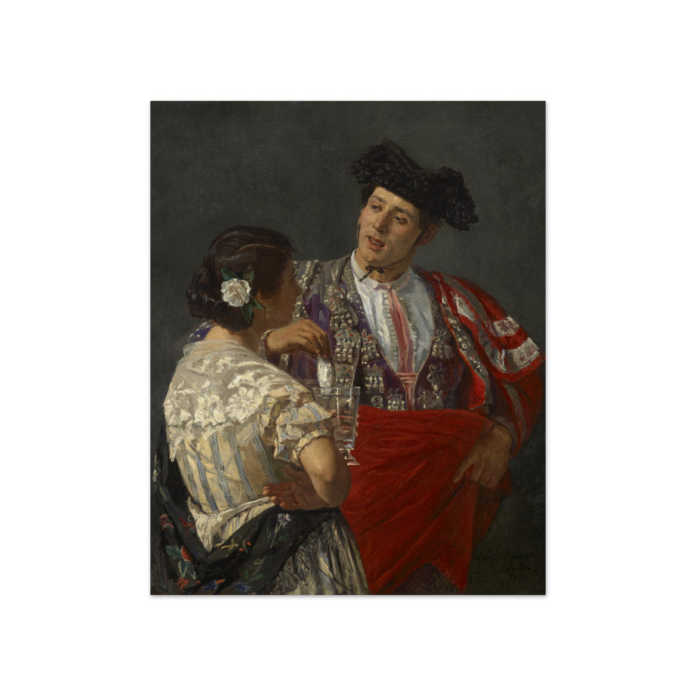 Mary Cassatt - Offering the Panal to the Bullfighter - Compact / Full Bleed / No Frame