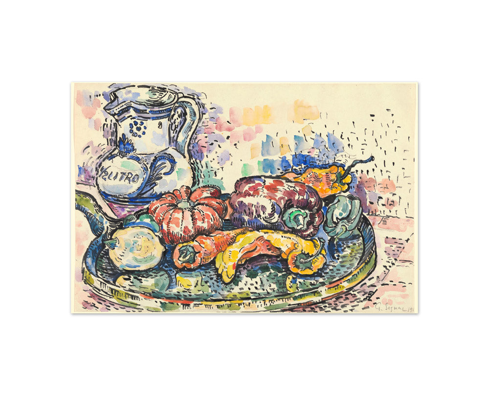Paul Signac - Still Life with Jug - Compact / Full Bleed / No Frame