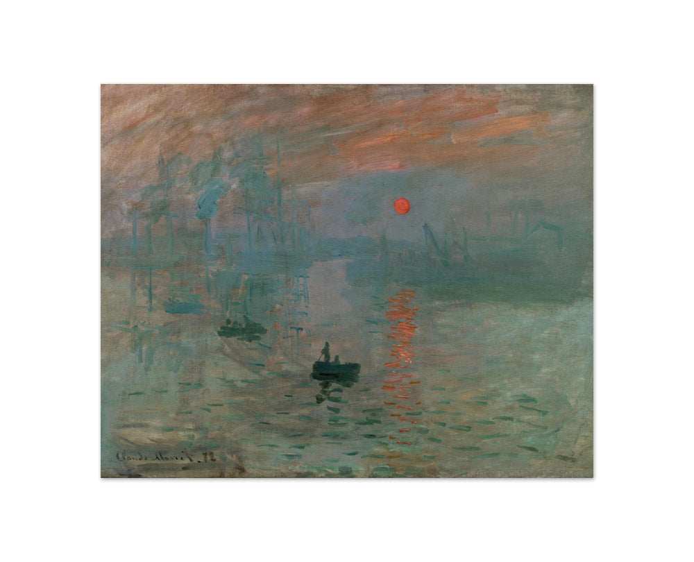 Claude Monet - Impression, Sunrise - Compact / Full Bleed / No Frame