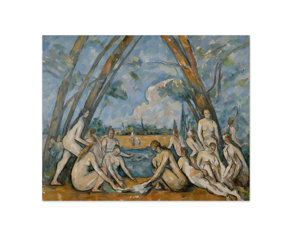 Paul Cézanne - The Large Bathers - Compact / Full Bleed / No Frame