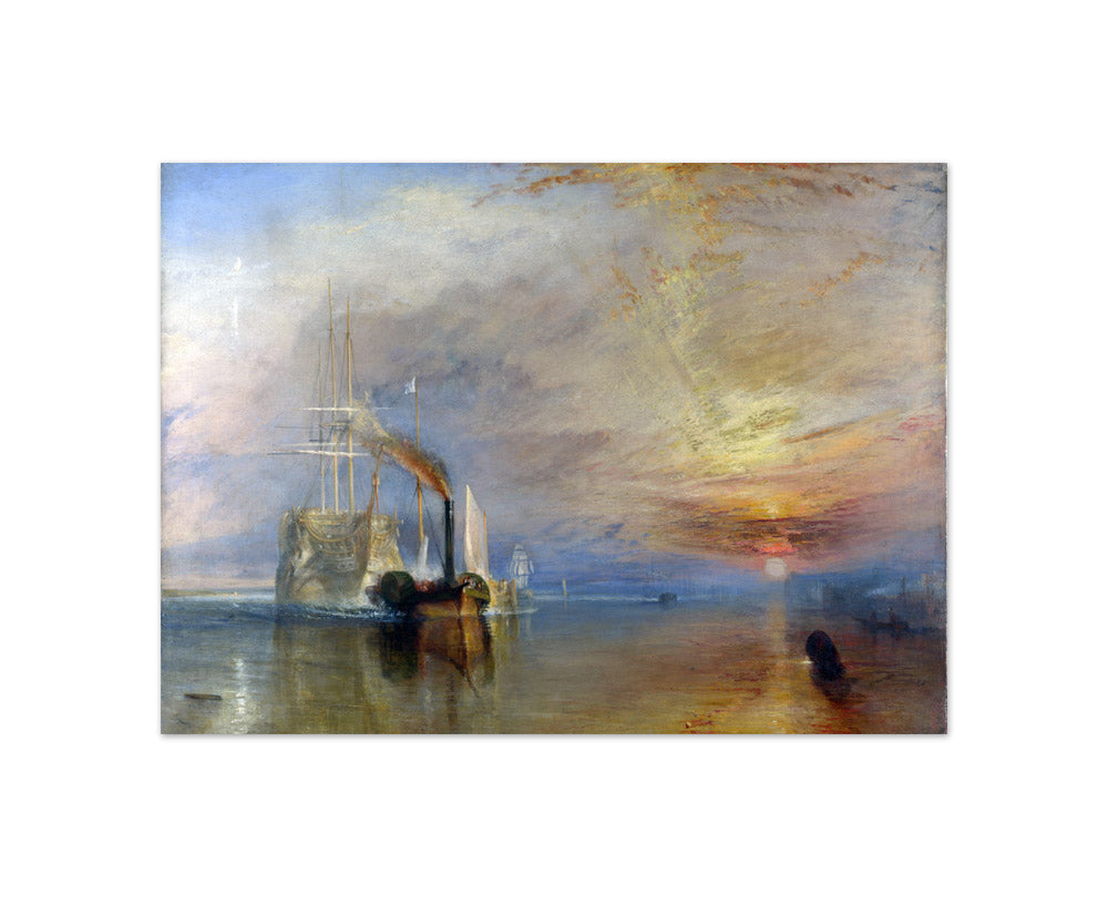 Joseph Mallord William Turner - The Fighting Temeraire - Compact / Full Bleed / No Frame